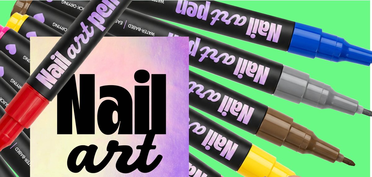 Pretty Me nail art pens in ten colours