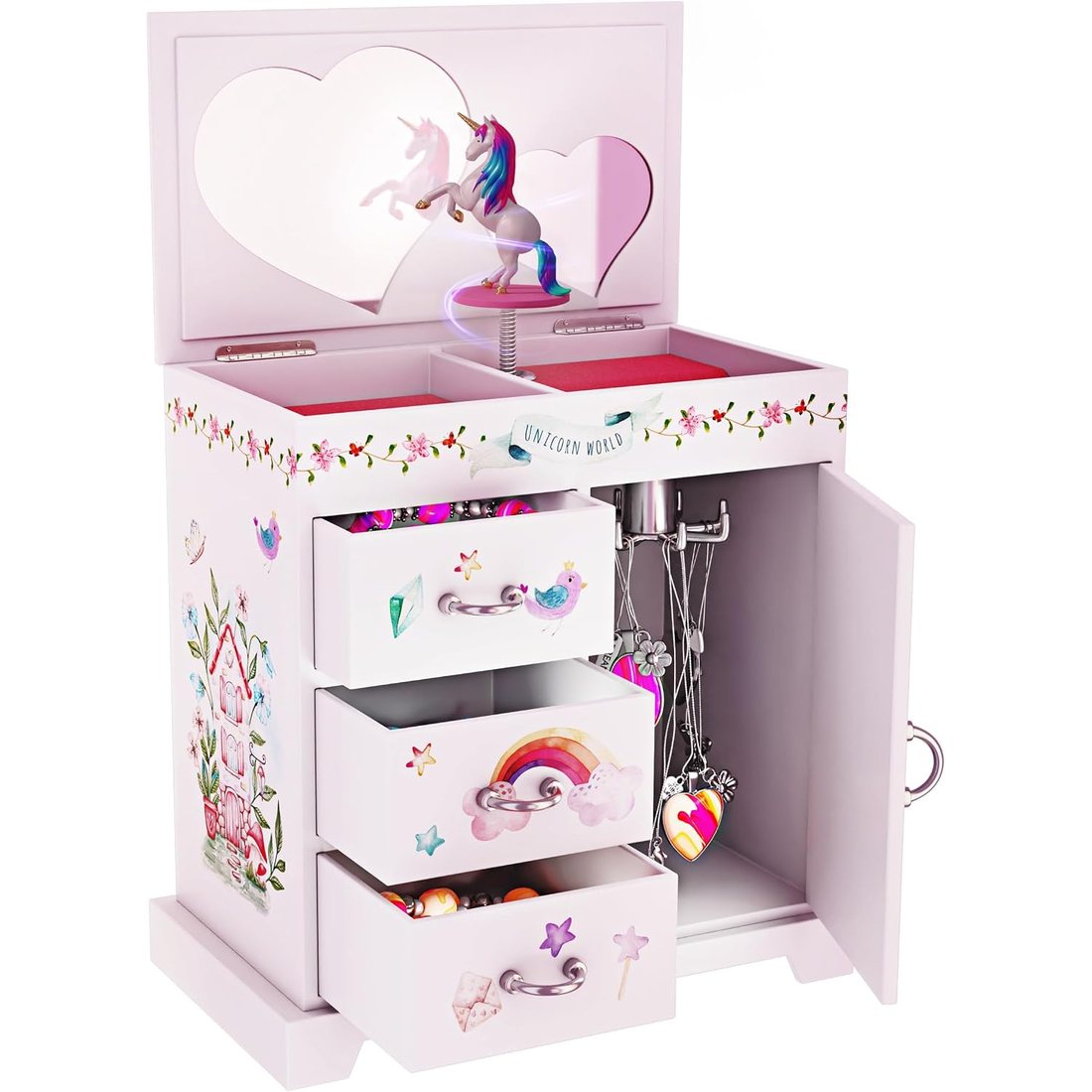 Pretty Me Unicorn Musical Jewelry Box